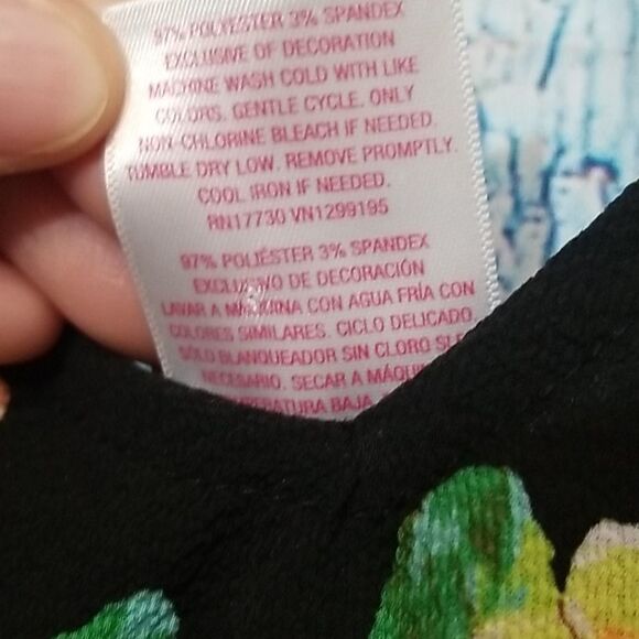 BEACH Swim Coverup Oranges print - Picture 7 of 8